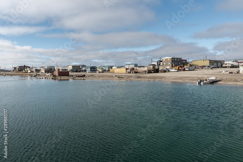 Arctic Harbor at Cambridge Bay