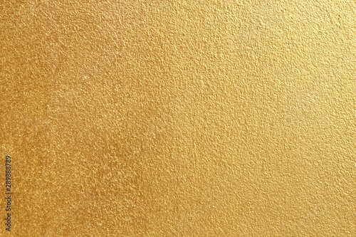 Golden Concrete wall texture for text and background.