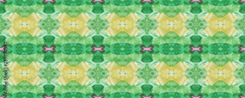 African Seamless Pattern.  photo