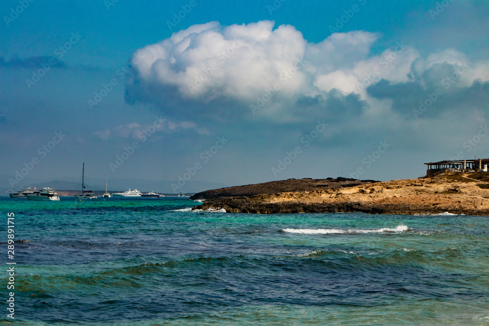 small island in the sea