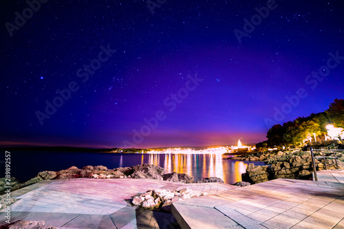 Starscape in the sky over krk photo