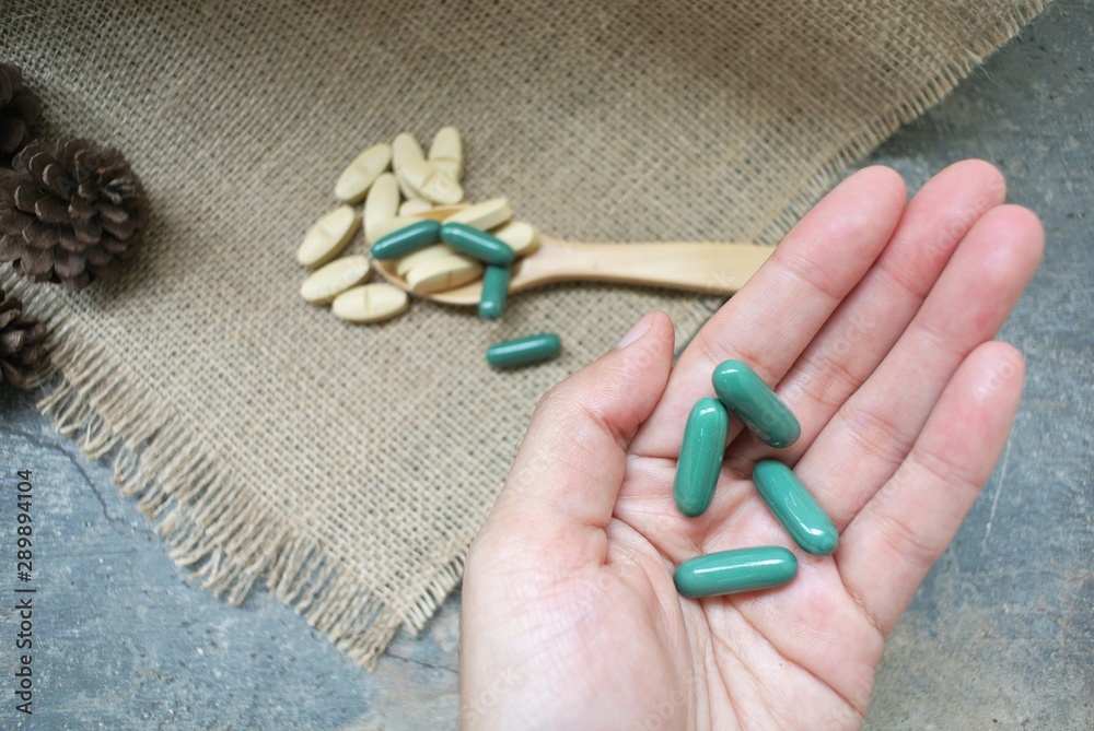 Fotografia do Stock Zinc is an important nutrient. Is the heart of