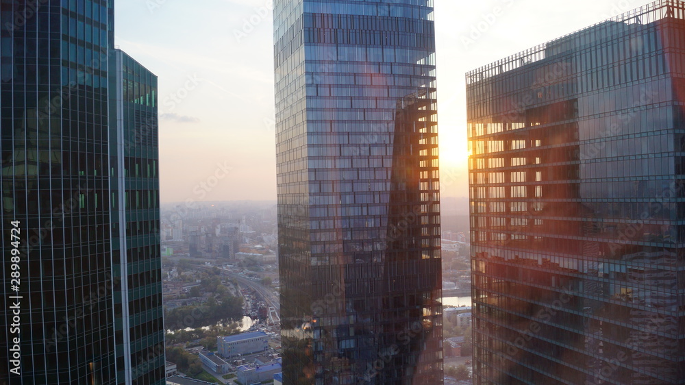 Φωτογραφία skyscrapers in moscow