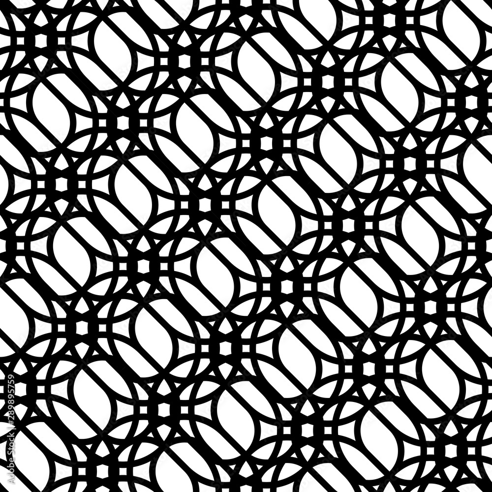 Design seamless monochrome grating pattern