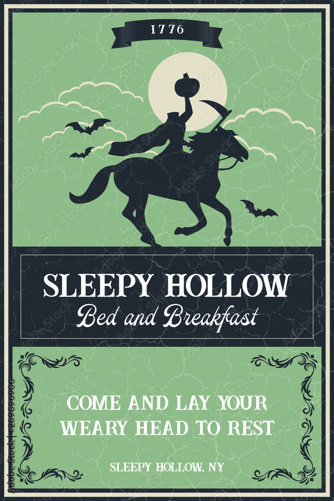 Fotografie, Obraz Sleepy Hollow Bed and Breakfast Design
