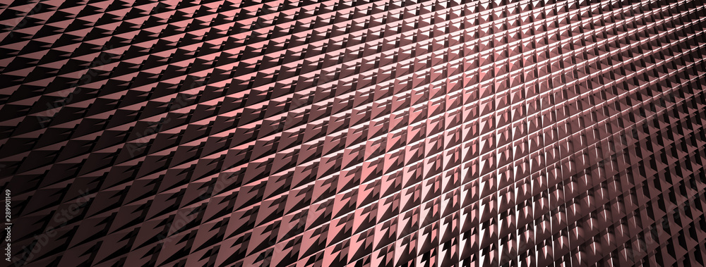 3d ILLUSTRATION, of abstract FUTURISTIC Background, RED METAL MESH DESIGN texture, wide panoramic for wallpaper 3d ILLUSTRATION, of abstract FUTURISTIC Background, RED METAL MESH DESIGN texture, wide panoramic for wallpaper