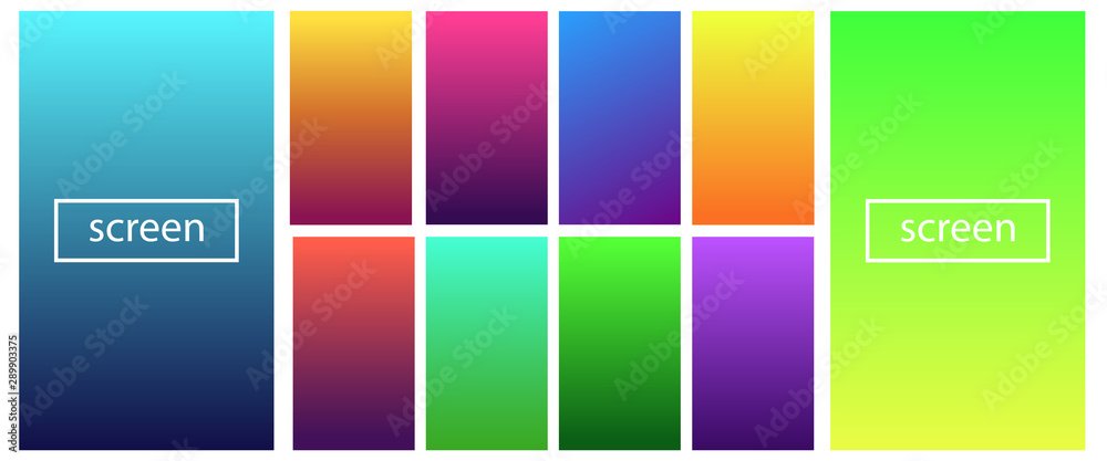 Set gradients for background. EPS 10