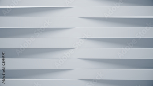 Horizontal layers abstract background. Clean and modern texture for business slide. Creative striped texture for corporate template. 3d illustration.