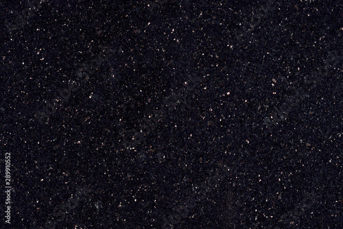 Real natural "GRANITE Black Galaxy" texture pattern.