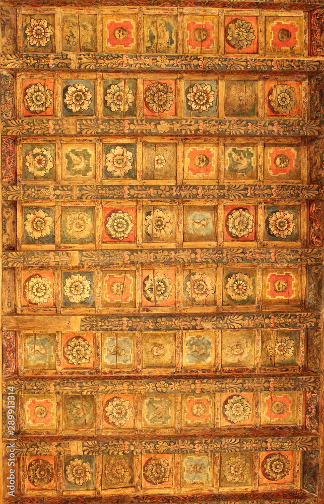 Antique ornamental ceiling