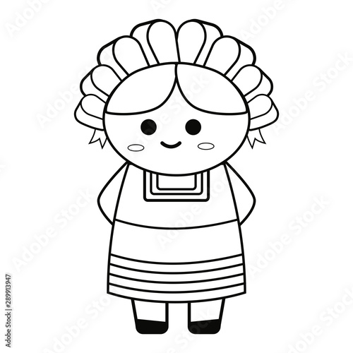 Mexican rag doll.