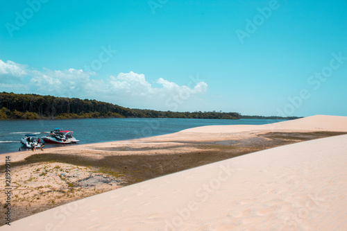 Preguiça's River - Leçóis Maranhenses Maranhão Brazil photo
