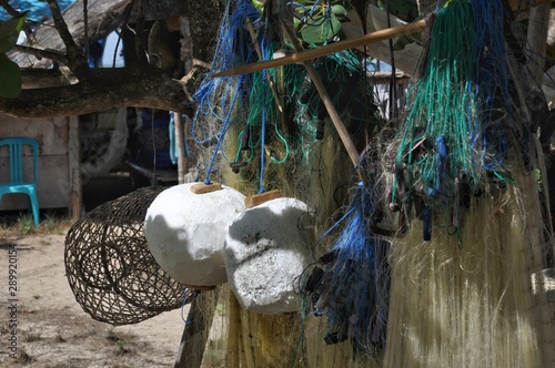 Fishing Equipment in Asia (Bali) photo