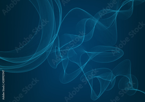 abstract blue background © Andrii Yablonskyi
