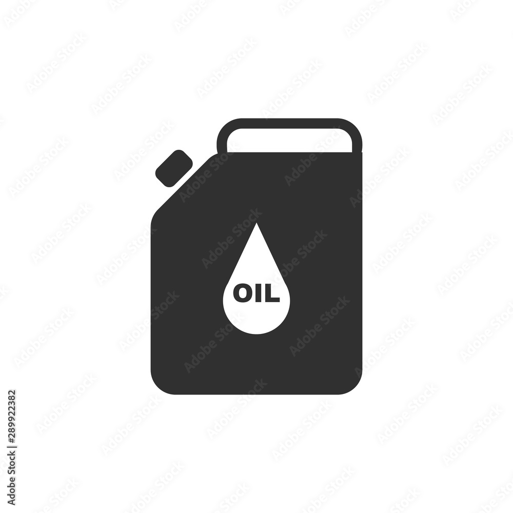 Auto oil icon isolated on white background. Vector illustration. Auto oil icon isolated on white background. Vector illustration.