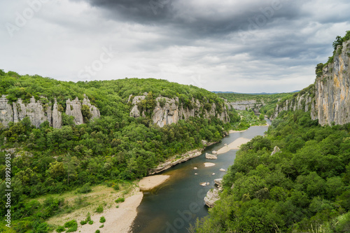 Les gorges de l'Ardèche