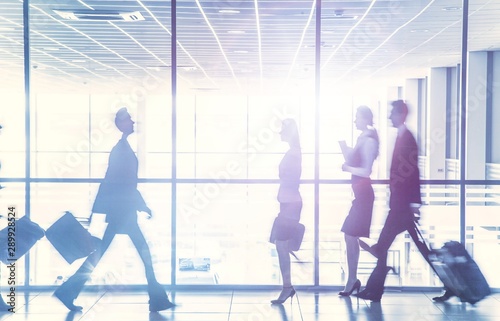 Photos business people in motions