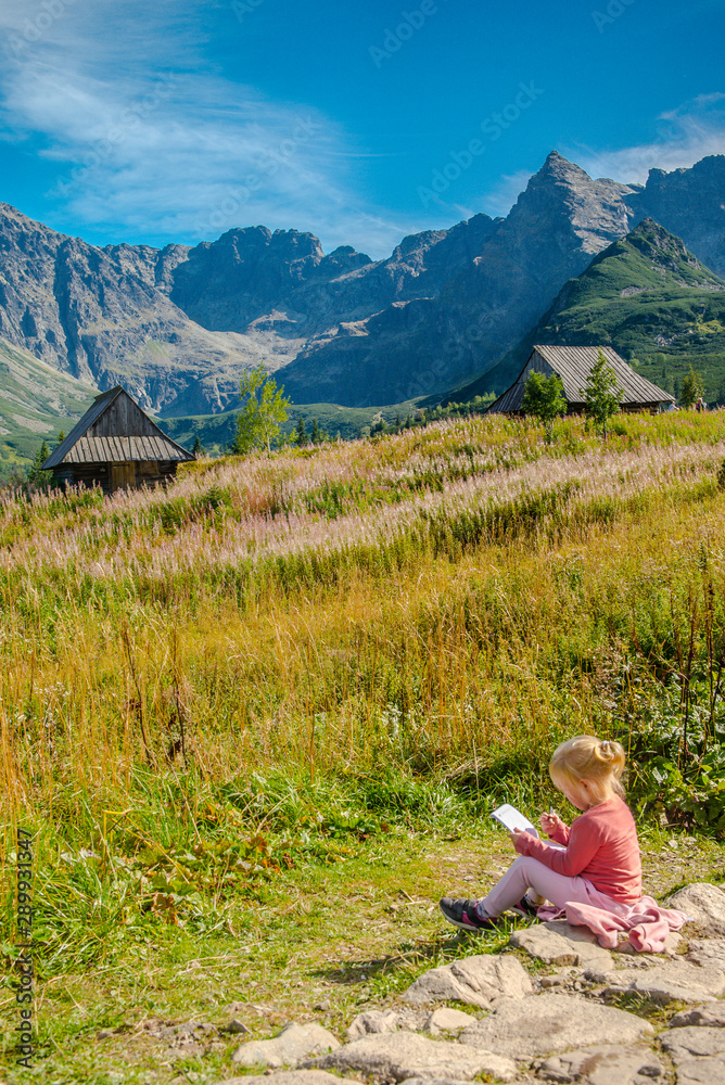 Tatry - Hala Gąsienicowa z dzieckiem, sierpień 2019