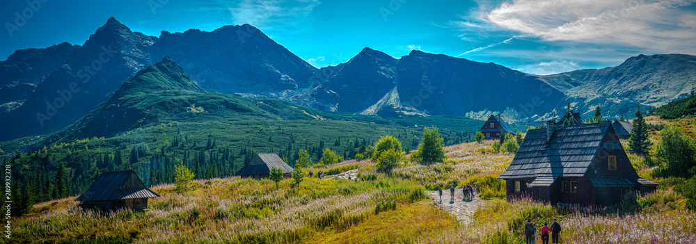 Hala Gąsienicowa, Tatry - sierpień 2019