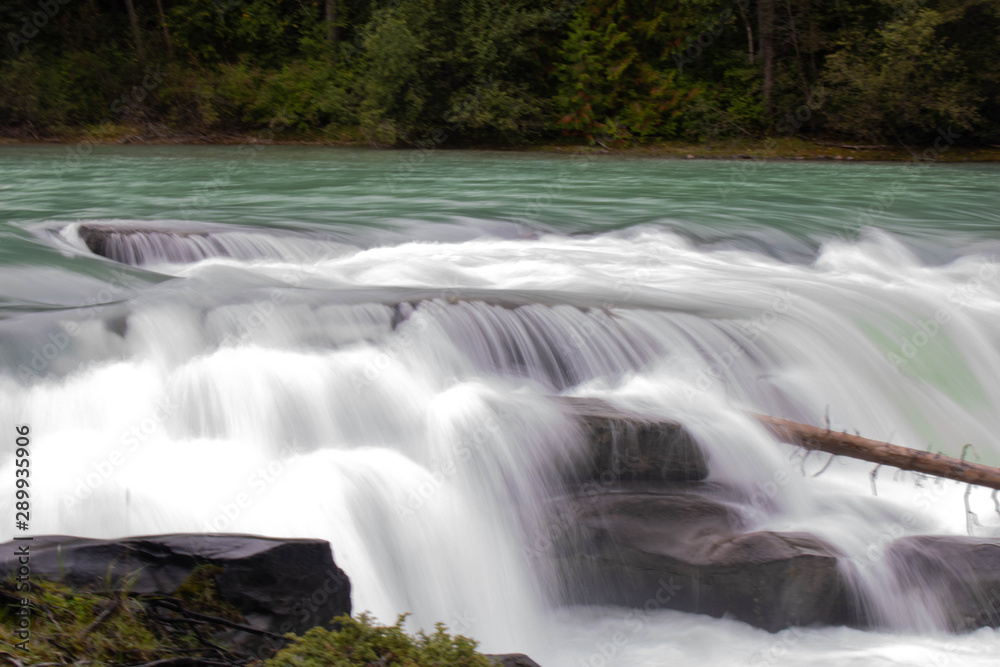 Obraz premium waterfall in forest