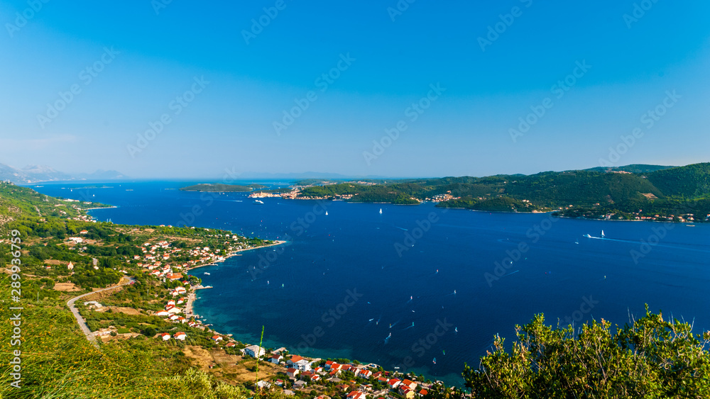Croatian coastline - Peljesac and Korcula