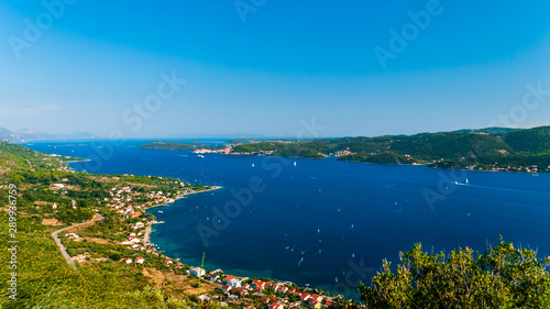 Fototapeta Naklejka Na Ścianę i Meble -  Croatian coastline - Peljesac and Korcula