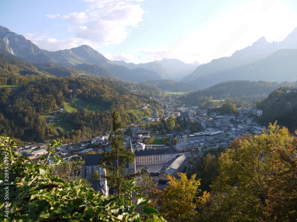 Blick auf Berchtesgaden