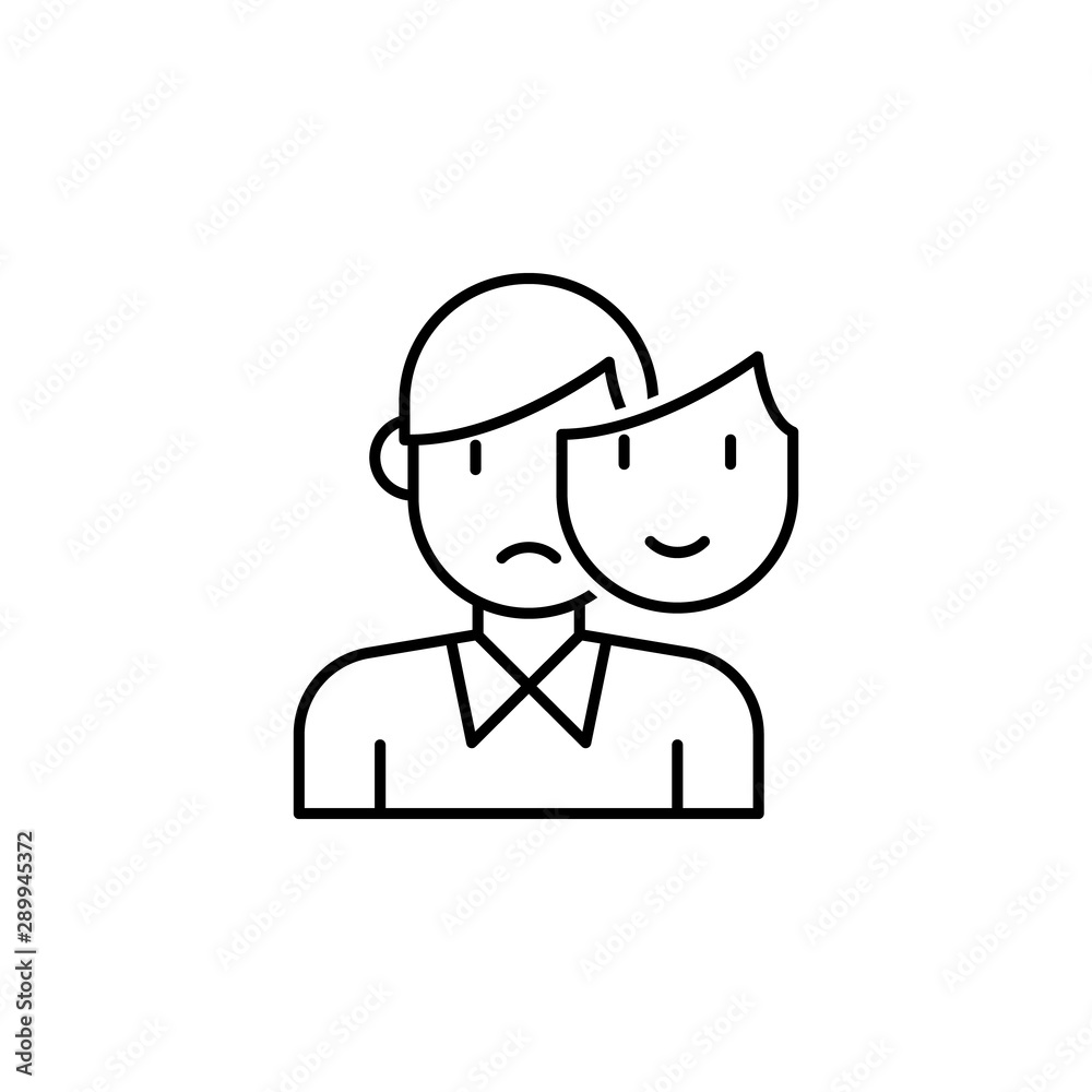 Appearance icon. Element of interview icon Appearance icon. Element of interview icon
