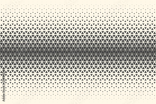 Dark Gray Descending Triangular Pattern (Middle Horizontal, Light)