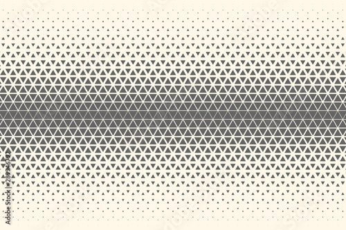 Light Gray Descending Triangular Pattern (Middle Horizontal, Light)