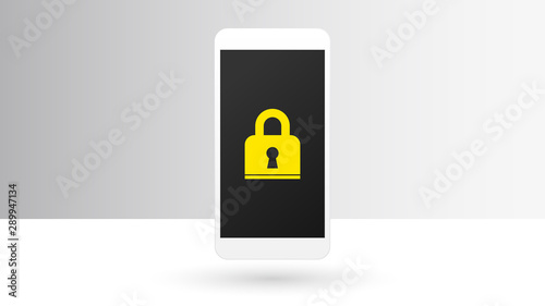 Smartphone locked