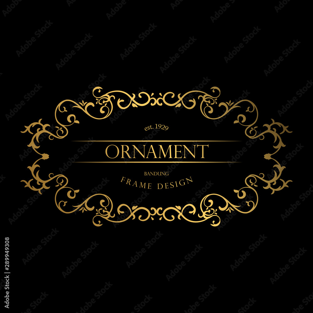 Golden Frame Luxury Golden Frame Luxury