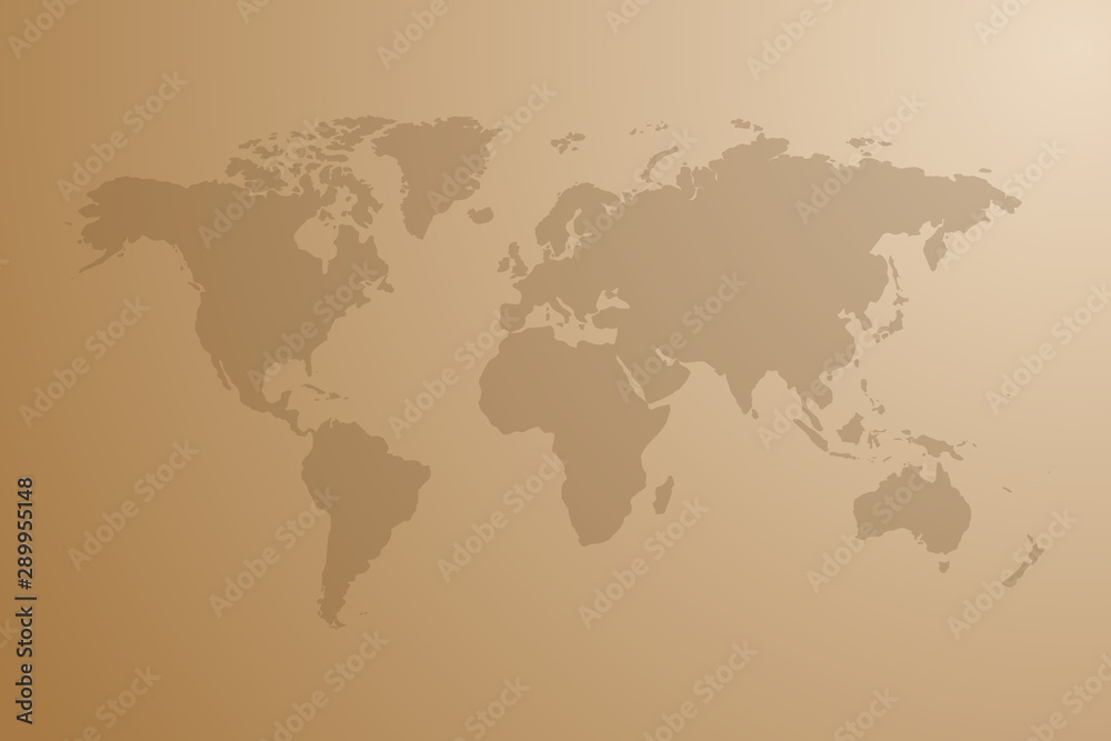 Old World Map Vector Design