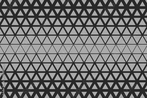 Light Gray Descending Triangular Pattern (Middle Horizontal, Dark, Large)