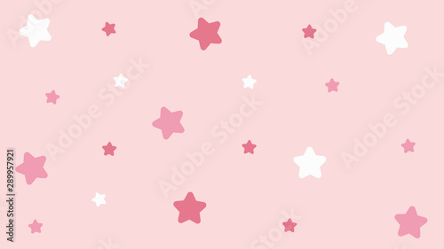 Abstract kawaii pattern with Star background. Soft gradient pastel Comic graphic. Concept for wedding card design or presentation