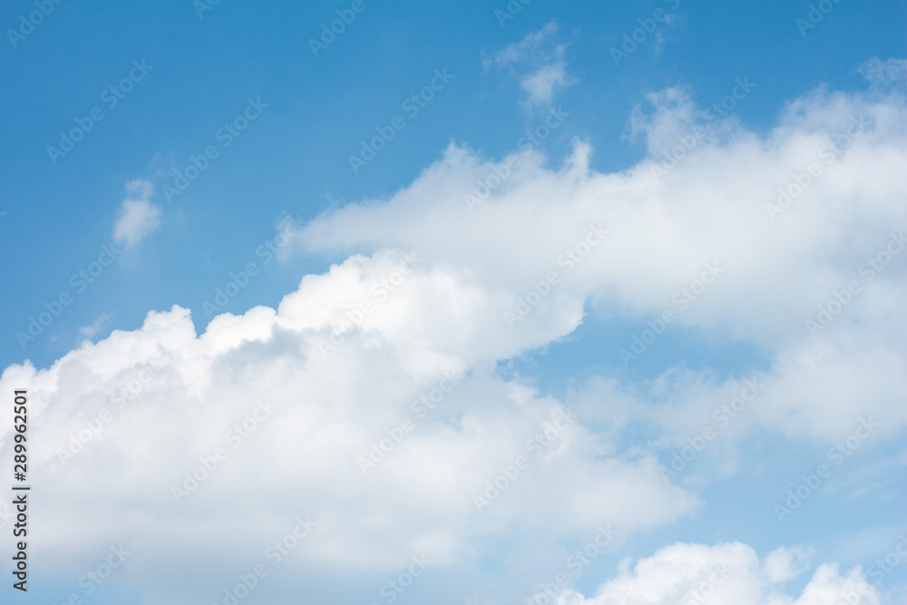 White cloudy with blue sky background. White cloudy with blue sky background.