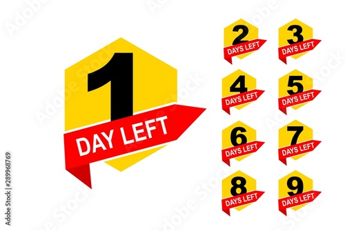 Promotional banners. Collection badges sale, landing page, banner