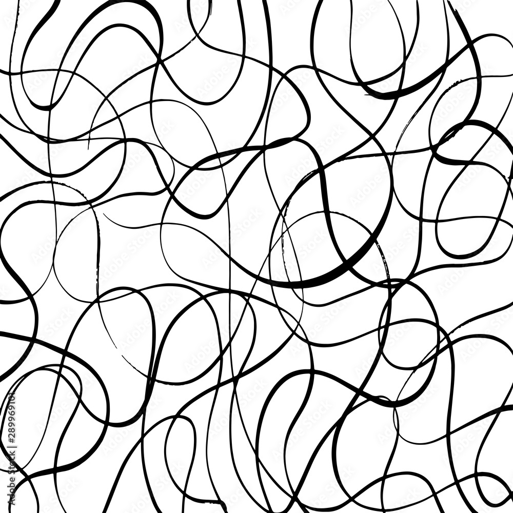 Obraz premium Brush texture pattern. Grunge vector.