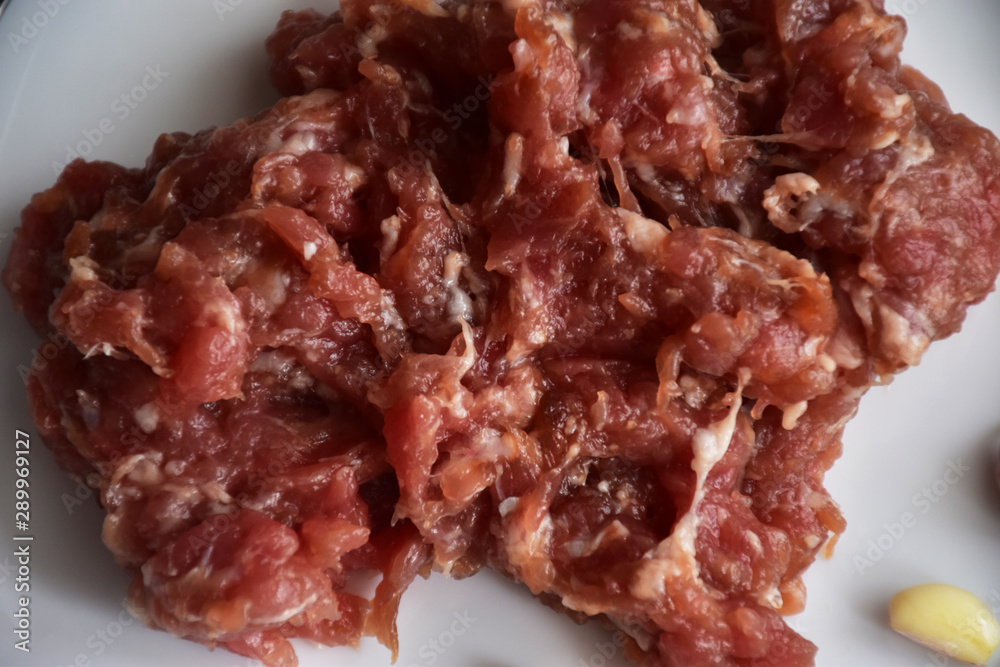 meat on a plate meat on a plate
