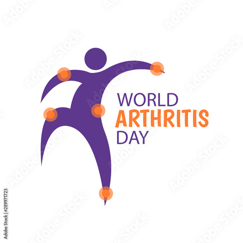 Vector Illustration on the theme World Arthritis Day