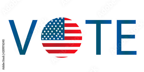 American presidential election badges