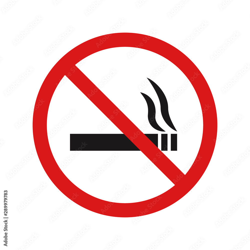 Forbidden smoking EPS vector pictogram. Forbidden smoking EPS vector pictogram.