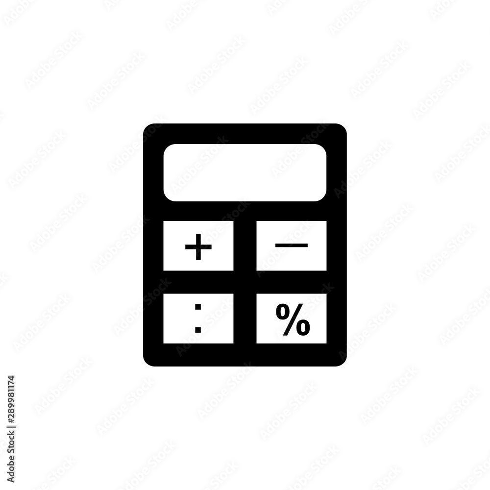 Calculator Icon Vector Calculator Icon Vector