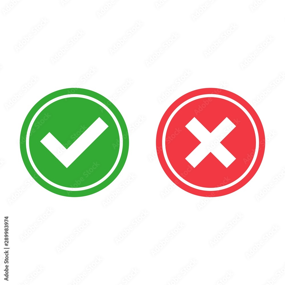 Check mark icon isolated on white background Check mark icon isolated on white background
