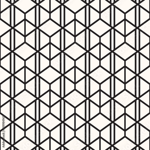 Pattern geometry of hexagon background. Pattern is on swatch panel.