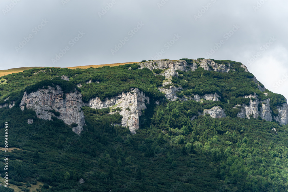 View from Bucegi mountains, Romania, Bucegi National Park