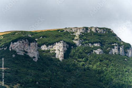 View from Bucegi mountains  Romania  Bucegi National Park