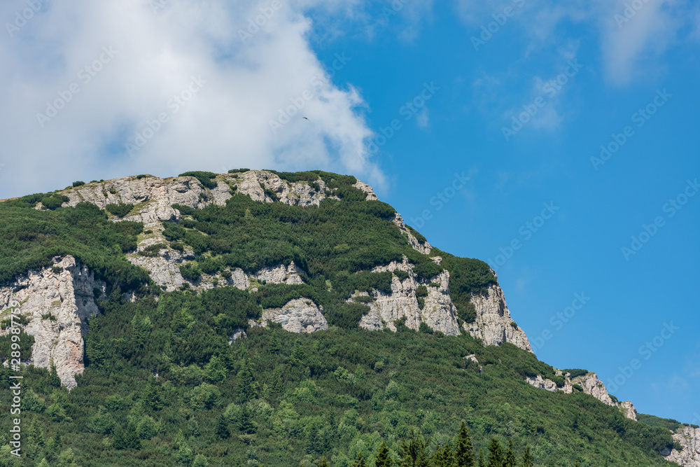 View from Bucegi mountains, Romania, Bucegi National Park