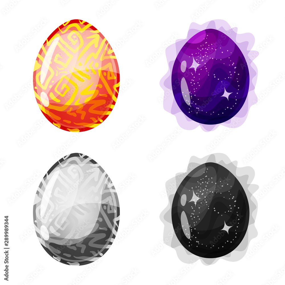 Isolated object of animal and prehistoric icon. Collection of animal and cute vector icon for stock. Isolated object of animal and prehistoric icon. Collection of animal and cute vector icon for stock.