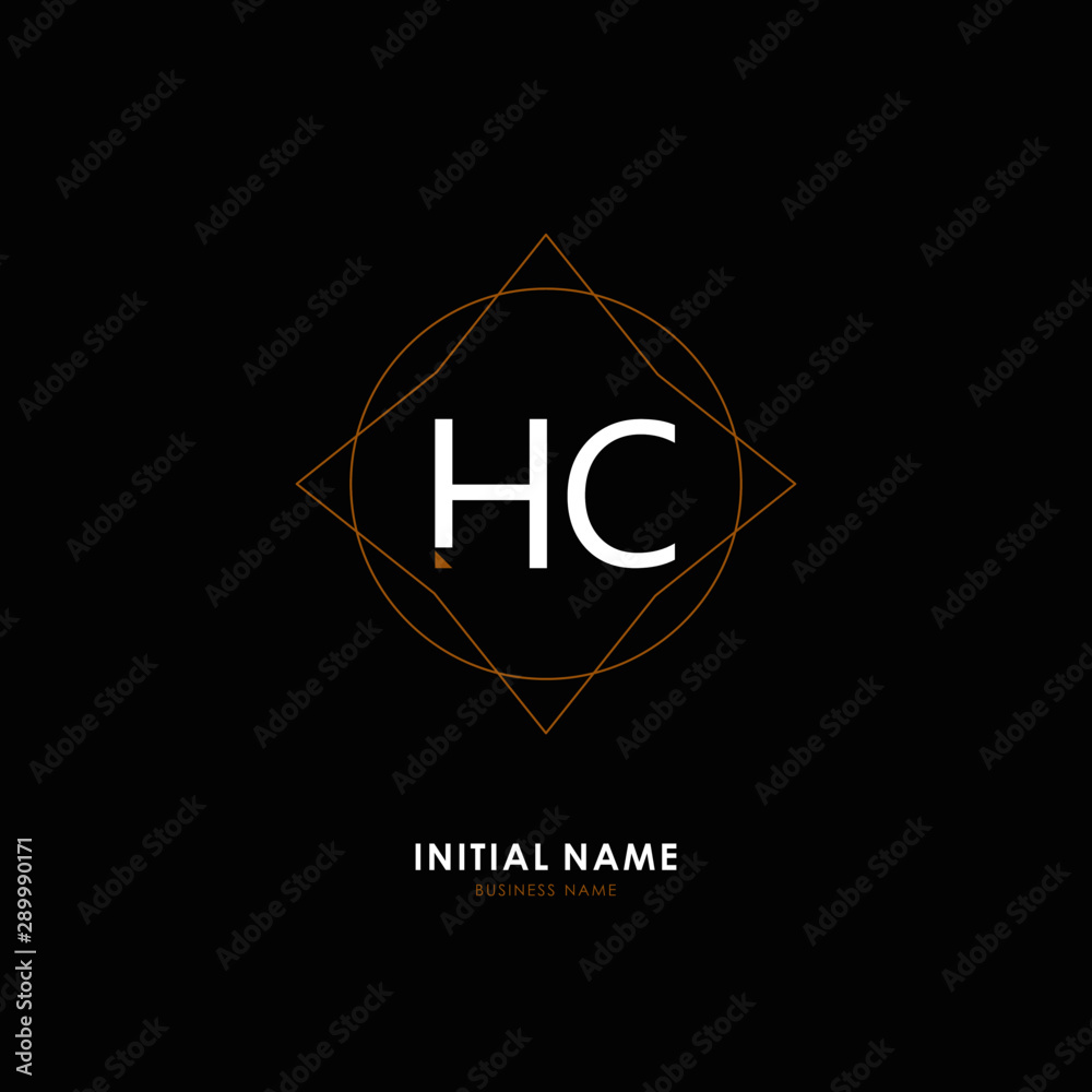 H C HC Initial logo letter with minimalist concept. Vector with scandinavian style logo. H C HC Initial logo letter with minimalist concept. Vector with scandinavian style logo.
